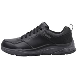 Skechers Bengao Hombre Herren Turnschuhe, Black Gray Waterproof Leather, 44 EU Skechers Bengao Hombre Herren Turnschuhe, Black Gray Waterproof Leather, 44 EU