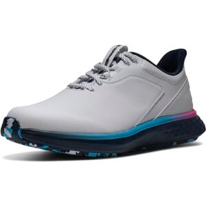 FootJoy Herren FJ Pulse Golfschuh, Weiß/Marineblau/Rosa, Größe M 40 FootJoy Herren FJ Pulse Golfschuh, Weiß/Marineblau/Rosa, Größe M 40