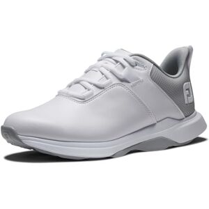 FootJoy Prolite Golfschuh für Damen, Weiß/Grau, 4 UK Wide FootJoy Prolite Golfschuh für Damen, Weiß/Grau, 4 UK Wide