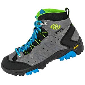 Brütting Unisex Kinder Mount Bona High Kids Trekking- & Wanderstiefel, Grau Blau Lemon, 39 EU Brütting Unisex Kinder Mount Bona High Kids Trekking- & Wanderstiefel, Grau Blau Lemon, 39 EU