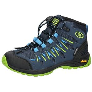 Brütting Mädchen Expedition Kids High Cross-Laufschuh, Marine/Blau/Lemon, 27 EU Brütting Mädchen Expedition Kids High Cross-Laufschuh, Marine/Blau/Lemon, 27 EU
