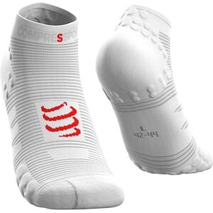 COMPRESSPORT Herren V3 Low Laufsocke Tief, Weiß, 42-44 EU COMPRESSPORT Herren V3 Low Laufsocke Tief, Weiß, 42-44 EU