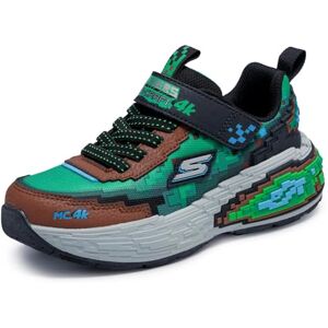 Skechers Mega-Craft 4k Sneaker für Jungen, braun, 3 UK Skechers Mega-Craft 4k Sneaker für Jungen, braun, 3 UK