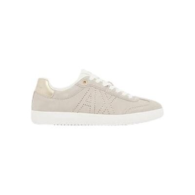 Armani Exchange Damen Beat, Bovine Leather, Suede, Laminated and Logoed Back TabSneaker Armani Exchange Damen Beat, Bovine Leather, Suede, Laminated and Logoed Back TabSneaker