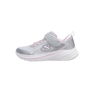 Skechers Mädchen Wave 92 Turnschuhe, Light Gray Sparkle Mesh Trim, 32 EU Skechers Mädchen Wave 92 Turnschuhe, Light Gray Sparkle Mesh Trim, 32 EU