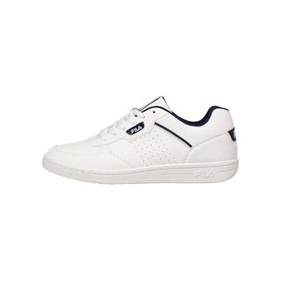 FILA Unisex Kinder C. Court Teens Sneaker, White Medieval Blue, 39 EU FILA Unisex Kinder C. Court Teens Sneaker, White Medieval Blue, 39 EU