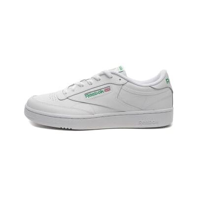 Reebok Herren Club 85 Fitnessschuhe, Int White Green, 40.5 EU Reebok Herren Club 85 Fitnessschuhe, Int White Green, 40.5 EU