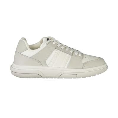 Tommy Jeans Damen Sneaker The Brooklyn Low Top, Grau (Stratus Grey), 37 Tommy Jeans Damen Sneaker The Brooklyn Low Top, Grau (Stratus Grey), 37