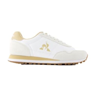 Le Coq Sportif Herren Astra Leather Suede Optical White/CroissSneaker Le Coq Sportif Herren Astra Leather Suede Optical White/CroissSneaker