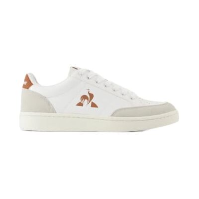 Le Coq Sportif Herren Courtnet Optical White/Ginger BreadSneaker Le Coq Sportif Herren Courtnet Optical White/Ginger BreadSneaker