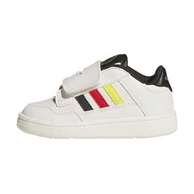 Adidas Unisex Baby Rapid Court Infant Shoes, Off White/core Black/Better Scarlet, 27 EU Adidas Unisex Baby Rapid Court Infant Shoes, Off White/core Black/Better Scarlet, 27 EU
