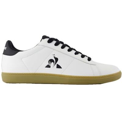 Le Coq Sportif Unisex Courtset_2 Sneaker, Optisches Weiß Gum, 44 EU Le Coq Sportif Unisex Courtset_2 Sneaker, Optisches Weiß Gum, 44 EU