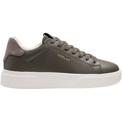 Replay Herren Cupsole Sneaker, Mil Green (Grün), 42 Replay Herren Cupsole Sneaker, Mil Green (Grün), 42