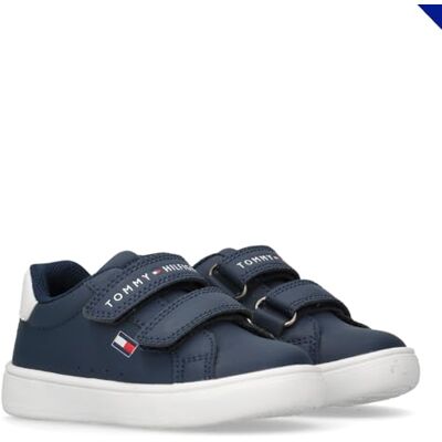 Tommy Hilfiger Sneakers mit Klettverschluss, Logan, Blau/Weiss, 22 Tommy Hilfiger Sneakers mit Klettverschluss, Logan, Blau/Weiss, 22