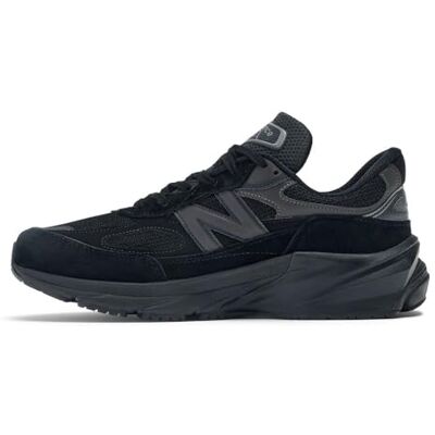 Balance Unisex 990v6 Sneaker, Schwarz/Schwarz, 42.5 EU XX-Weit Balance Unisex 990v6 Sneaker, Schwarz/Schwarz, 42.5 EU XX-Weit