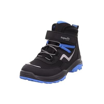 Superfit Jupiter warm gefütterte Gore-Tex Sneaker, SCHWARZ/HELLBLAU 0010, 32 EU Superfit Jupiter warm gefütterte Gore-Tex Sneaker, SCHWARZ/HELLBLAU 0010, 32 EU