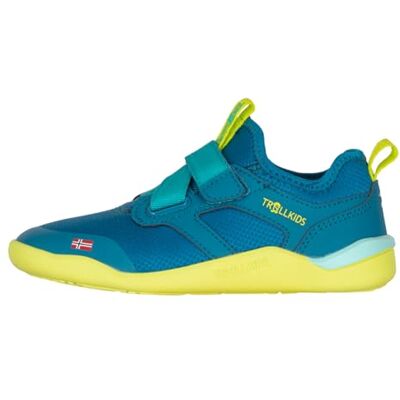 Trollkids Kids Bergen Barefoot Hiker Schlupfschuh, Klettverschluss, Flexible Laufsohle Trollkids Kids Bergen Barefoot Hiker Schlupfschuh, Klettverschluss, Flexible Laufsohle