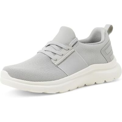 Amazon Damen Leichte Strick-Crosstrainer-Sneaker, Grau, 38.5 EU Amazon Damen Leichte Strick-Crosstrainer-Sneaker, Grau, 38.5 EU