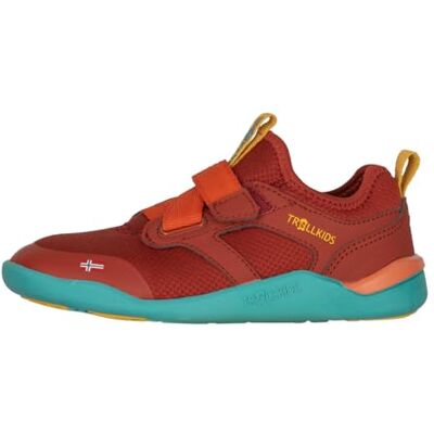 Trollkids Kids Bergen Barefoot Hiker Schlupfschuh, Klettverschluss, Flexible Laufsohle Trollkids Kids Bergen Barefoot Hiker Schlupfschuh, Klettverschluss, Flexible Laufsohle