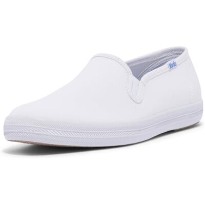 Keds Damen Champion Original Canvas Slip-on Sneaker, Weiss/opulenter Garten, 39 EU Schmal Keds Damen Champion Original Canvas Slip-on Sneaker, Weiss/opulenter Garten, 39 EU Schmal