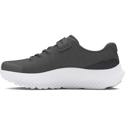 Under Armour Jungen Vorschule Surge 4 Klettverschluss, leichte und atmungsaktive Laufschuhe, gepolsterte Joggingschuhe für langen Komfort,Castlerock / Anthracite / Anthracite,33 Under Armour Jungen Vorschule Surge 4 Klettverschluss, leichte und atmungsaktive Laufschuhe, gepolsterte Joggingschuhe für langen Komfort,Castlerock / Anthracite / Anthracite,33