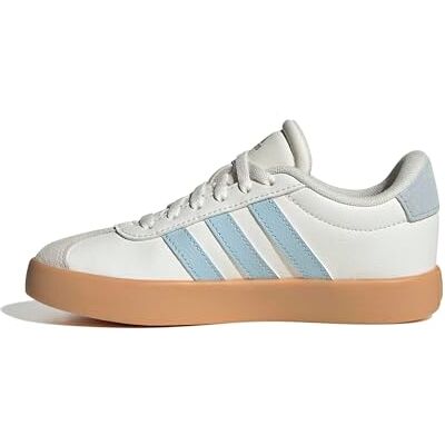 Adidas Unisex Kinder Vl Court 3.0 Kids Shoes, core White/Ice Blue/Gum 3, 31 EU Adidas Unisex Kinder Vl Court 3.0 Kids Shoes, core White/Ice Blue/Gum 3, 31 EU