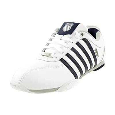 K-Swiss Herren Arvee 1.5 Sneaker, WHT/NVY/GRYVLT/Split, 39.5 EU K-Swiss Herren Arvee 1.5 Sneaker, WHT/NVY/GRYVLT/Split, 39.5 EU