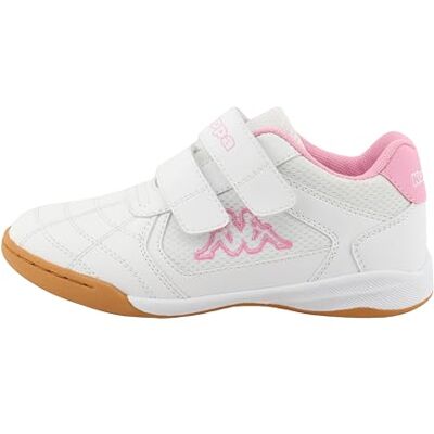 Kappa Unisex-Kinder Sneaker Joy 95K0233002 White-Rose 25 EU Kappa Unisex-Kinder Sneaker Joy 95K0233002 White-Rose 25 EU