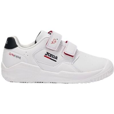 Joma Ginkana Jr 2532 Blanco Marino Sneaker, Weiß Marineblau, 28 EU Joma Ginkana Jr 2532 Blanco Marino Sneaker, Weiß Marineblau, 28 EU