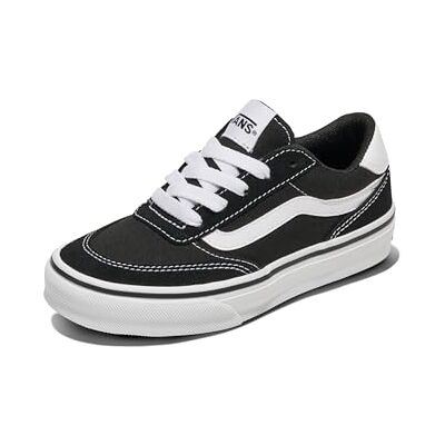 Vans Jungen Brooklyn Sneaker, Ba2 Suede Canvas Black White, 38 EU Vans Jungen Brooklyn Sneaker, Ba2 Suede Canvas Black White, 38 EU
