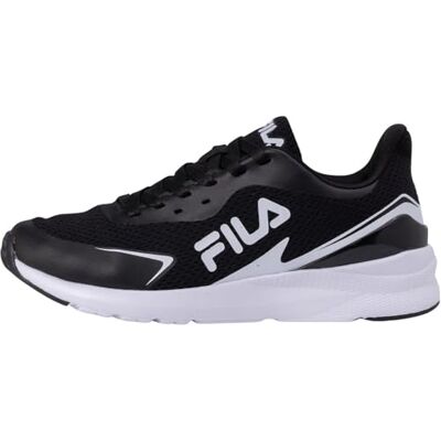 FILA Unisex Kinder Laufschuh Crusher Teens, Black White, 36 EU FILA Unisex Kinder Laufschuh Crusher Teens, Black White, 36 EU