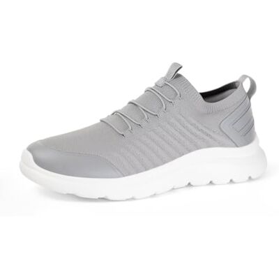 Amazon Herren Leichte Strick-Laufschuhe, Grau, 45 EU Amazon Herren Leichte Strick-Laufschuhe, Grau, 45 EU