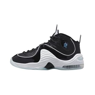 Nike Herren Air Penny II Sneaker, Black/White/Football Grey/Multi-Color, 42.5 Nike Herren Air Penny II Sneaker, Black/White/Football Grey/Multi-Color, 42.5