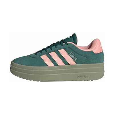 Adidas Damen Vl Court Bold Shoes, Collegiate Green/Haze Coral/Semi Frozen Turbo, 36 2/3 EU Adidas Damen Vl Court Bold Shoes, Collegiate Green/Haze Coral/Semi Frozen Turbo, 36 2/3 EU
