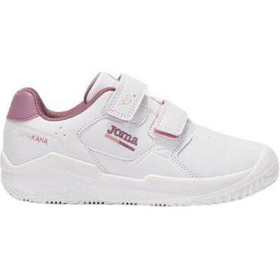 Joma Ginkana Jr 2529 Blanco Sneaker, Weiß Rosa, 28 EU Joma Ginkana Jr 2529 Blanco Sneaker, Weiß Rosa, 28 EU