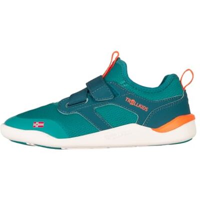 Trollkids Kids Bergen Barefoot Hiker Schlupfschuh, Klettverschluss, Flexible Laufsohle Trollkids Kids Bergen Barefoot Hiker Schlupfschuh, Klettverschluss, Flexible Laufsohle