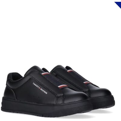 Tommy Hilfiger Lace-up Sneaker, Nathan, Schwarz, 38 Tommy Hilfiger Lace-up Sneaker, Nathan, Schwarz, 38