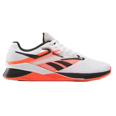Reebok Damen Nano X4 Cross Trainingsschuhe, Footwear White/Black/Orange Flare, 40 EU Reebok Damen Nano X4 Cross Trainingsschuhe, Footwear White/Black/Orange Flare, 40 EU