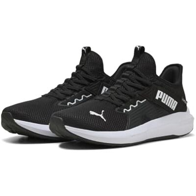 Puma SOFTRIDE ENZO 5 Slip TECH Straßenlaufschuh, Unisex, Schwarz/Weiß/Schwarz, 8.5 UK Puma SOFTRIDE ENZO 5 Slip TECH Straßenlaufschuh, Unisex, Schwarz/Weiß/Schwarz, 8.5 UK