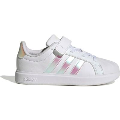 Adidas Unisex Kinder Streettalk Children Shoes, FTWR White/Iridescent/Core White, 32 EU Adidas Unisex Kinder Streettalk Children Shoes, FTWR White/Iridescent/Core White, 32 EU