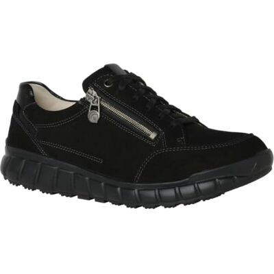Ganter EVO Damen-H Sneaker, Schwarz, 36 EU Weit Ganter EVO Damen-H Sneaker, Schwarz, 36 EU Weit
