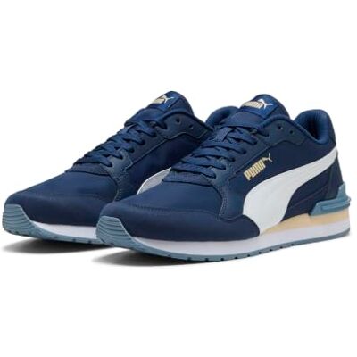 Puma Unisex ST Runner Adult NL Sneakers, V4 Persian Blue White-Canvas, 38 EU Puma Unisex ST Runner Adult NL Sneakers, V4 Persian Blue White-Canvas, 38 EU