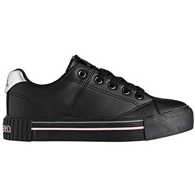 Kappa TUDY LACE JR, Low-top, Schwarz/Rosa, Kappa TUDY LACE JR, Low-top, Schwarz/Rosa,