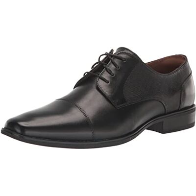 Florsheim Jackson Zehenkappe Oxford, schwarz, 45 EU Florsheim Jackson Zehenkappe Oxford, schwarz, 45 EU