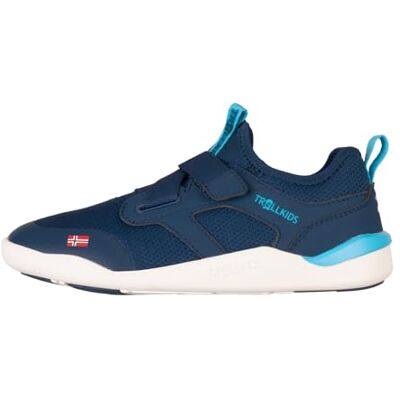 Trollkids Kids Bergen Barefoot Hiker Schlupfschuh, Klettverschluss, Flexible Laufsohle Trollkids Kids Bergen Barefoot Hiker Schlupfschuh, Klettverschluss, Flexible Laufsohle