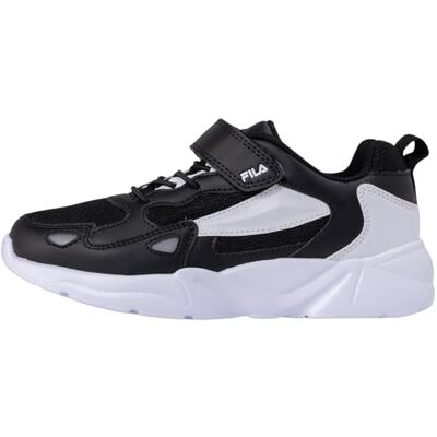 FILA Unisex Kinder Sneaker Ventosa Velcro Kids, Black White, 31 EU FILA Unisex Kinder Sneaker Ventosa Velcro Kids, Black White, 31 EU
