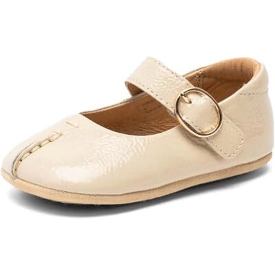 Bisgaard Unisex Kinder Annabelle Sneaker, Sand Patent, 25 EU Bisgaard Unisex Kinder Annabelle Sneaker, Sand Patent, 25 EU