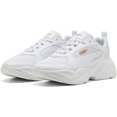 Puma Cassia 2.0 Damen-Sneaker, Weißgold, Weiß, 7.5 UK Puma Cassia 2.0 Damen-Sneaker, Weißgold, Weiß, 7.5 UK