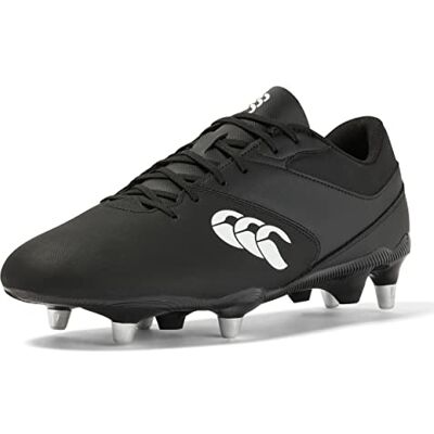 Canterbury Unisex Phoenix Raze Soft Ground Rugby-Stiefel, schwarz/weiß, 50.5 EU Canterbury Unisex Phoenix Raze Soft Ground Rugby-Stiefel, schwarz/weiß, 50.5 EU