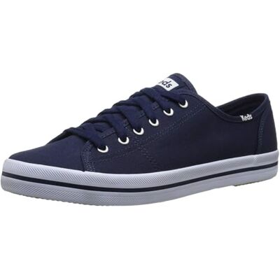 Keds Damen Kickstart Season. Canvas, Schwarz(navy), 41 EU Keds Damen Kickstart Season. Canvas, Schwarz(navy), 41 EU